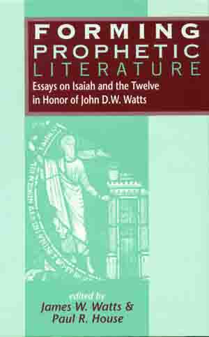Forming Prophetic Literature (1996)
